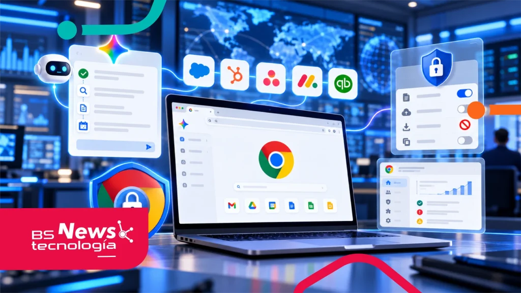 chrome enterprise con ia